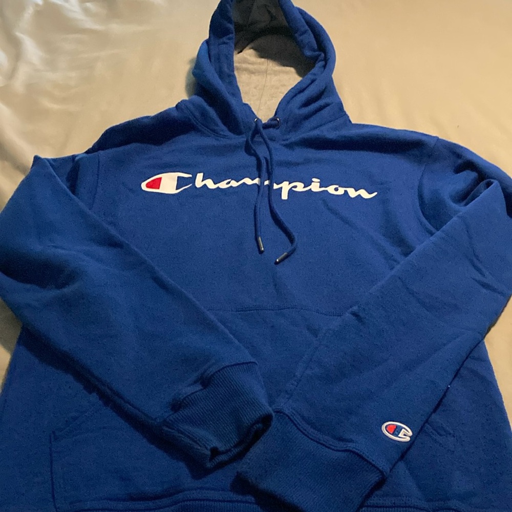 Champion Royal Blue Pullover Hoodie